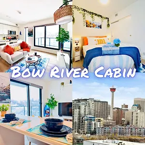 Apartment Bow River - Downtown - River Front - Free Street Parking, Calgary